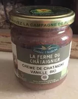 Mängden socker i Creme de chataigne vanille bio