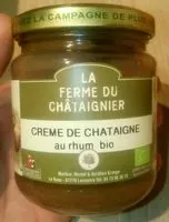 Mängden socker i Crème de châtaigne au rhum bio