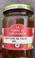Mängden socker i Confiture de figue bio