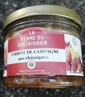 Mängden socker i Terrine de campagne aux châtaignes