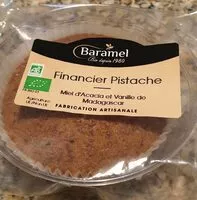 Mängden socker i Financier pistache