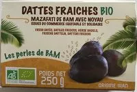 Mängden socker i Dattes fraîches bio