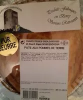 Mängden socker i Pâté aux pommes  de terre