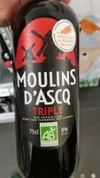 Mängden socker i Biere Triple Moulin D'Ascq
