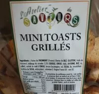 Mängden socker i Mini toast grillés