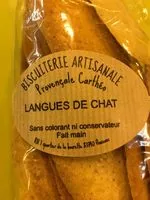 Mängden socker i Langues de chat