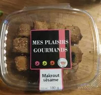 Mängden socker i Makrout sésame