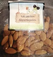 Mängden socker i Amandes décortiquées