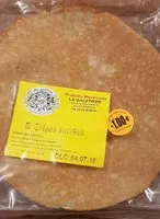 Mängden socker i 6 Crêpes Moelleuses