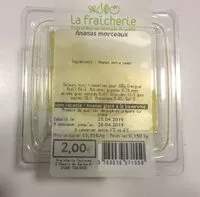 Mängden socker i Ananas en morceaux