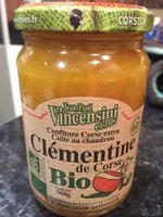 Mängden socker i Confiture bio Clémentine de corse