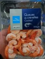 Mängden socker i Queues de crevettes Cocktail