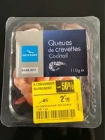 Mängden socker i Queues de crevettes cocktail