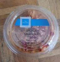 Mängden socker i Salade samouraï