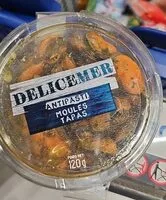 Mängden socker i Antipasti Moules Tapas