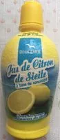 Mängden socker i Jus de citron de Sicile
