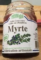 Mängden socker i Gelée corse myrte