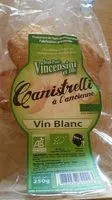 Mängden socker i CANISTRELLI VIN BLANC BIO 250