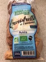 Mängden socker i CANISTRELLI ANIS BIO 250G