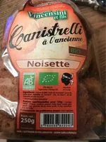 Mängden socker i Canistrelli