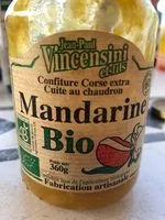 Mängden socker i Mandarine Bio confiture
