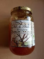 Mängden socker i miel de labouiches bruyère