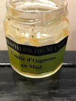 Mängden socker i Confit d'oignons au miel