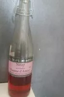 Mängden socker i Sirop aromatisé pomme d' amour