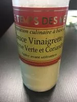Mängden socker i Vinaigrette pomme verte-coriandre