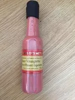Mängden socker i Sauce vinaigrette cerise et piment d'espelette