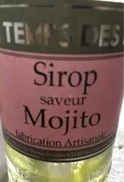 Mängden socker i Sirop saveur Mojito
