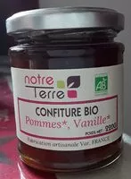 Mängden socker i Confiture bio pommes vanille