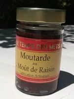 Mängden socker i Moutarde aux moût de raisin