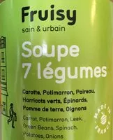 Mängden socker i Soupe 7 légumes