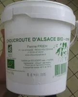 Mängden socker i Choucroûte d'Alsace Bio