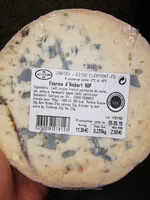 Mängden socker i fourme d'Ambert AOP