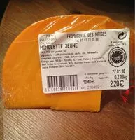 Mängden socker i Mimolette jeune