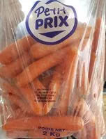 Mängden socker i 2kg De Carottes carrefour