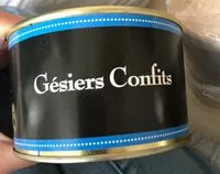 Mängden socker i Gésiers Confits