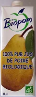 Mängden socker i 100 % Pur Jus de Poire Biologique