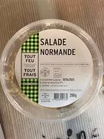 Mängden socker i Salade normande