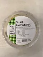 Mängden socker i Salade campagnarde
