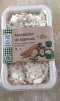 Mängden socker i Macédoine de légumes