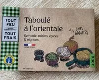 Mängden socker i Taboulé a l’orientale