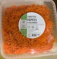 Mängden socker i Carottes râpées assaisonnées