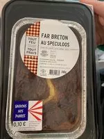 Mängden socker i Far Breton au Spéculoos
