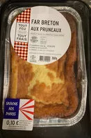 Mängden socker i Far Breton aux Pruneaux
