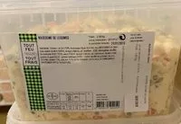 Mängden socker i Macédoine de légumes - mayonnaise