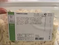 Mängden socker i Piémontaise au jambon