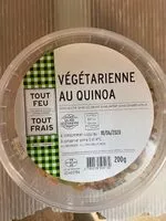 Mängden socker i Végétarienne au quinoa